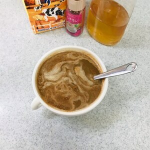 シナモン香るミルクコーヒー